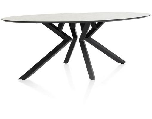 XOOON Masura, Tisch Ellipse - 220 x 105 cm - Weiß - 2