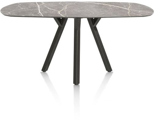 XOOON Minato, Tresentisch - oval - 240 x 110 cm. (hoehe: 92 cm.) - Grau - 1