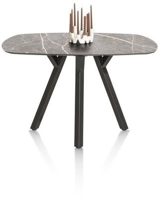 XOOON Minato, Tresentisch - oval - 150 x 105 cm. (hoehe: 92 cm.) - Grau - 1