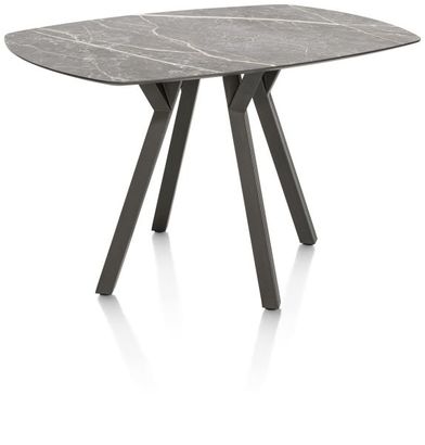 XOOON Minato, Tresentisch - oval - 150 x 105 cm. (hoehe: 92 cm.) - Grau - 4