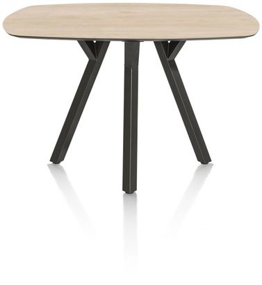 XOOON Minato, Tresentisch - oval - 150 x 105 cm. (hoehe: 92 cm.) - Beige, Braun - 3