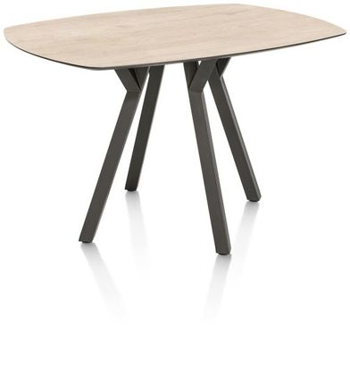 XOOON Minato, Tresentisch - oval - 150 x 105 cm. (hoehe: 92 cm.) - Beige, Braun - 4