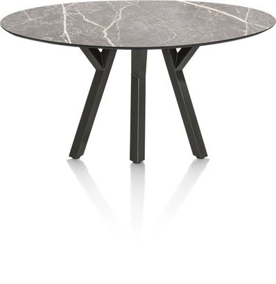 XOOON Minato, Tresentisch - Ellipse - 180 x 100 cm. (hoehe: 92 cm.) - Grau - 1