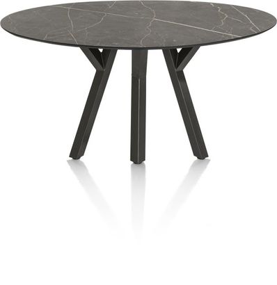 XOOON Minato, Tresentisch - Ellipse - 180 x 100 cm. (hoehe: 92 cm.) - Schwarz - 1