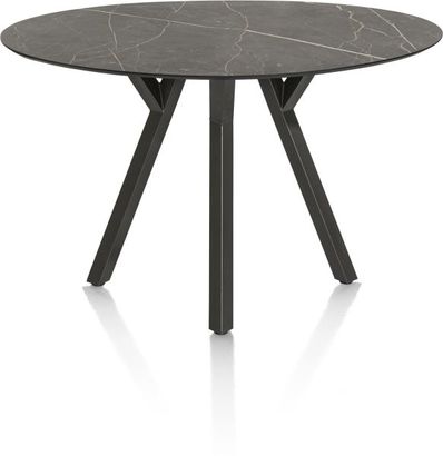 XOOON Minato, Tresentisch - Ellipse - 180 x 100 cm. (hoehe: 92 cm.) - Schwarz - 2