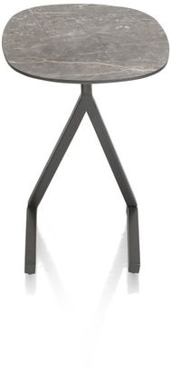 XOOON Minato, Laptop-Tisch 45 x 35 cm. - hoehe 52 cm. - Grau - 2