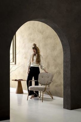 XOOON June, Sessel + Taschenfederkern - Schwarz/ Anthrazit, Blau, Braun, Grau, Gruen, Orange, Pink, Rot, Taupe, Weiss, Gelb - 15