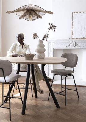 XOOON Lexi, Tresenstuhl - Rahmen schwarz (ROB) - Stoff Ponti - Weiss - 8