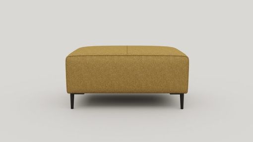 XOOON Fiskardo, Hocker - Stoff Vada - Ocker - 1