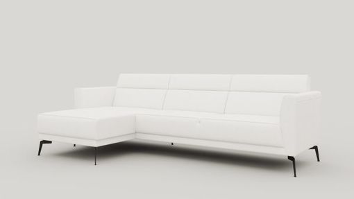 XOOON Fiskardo, Ecksofa links - Stoff Vada - Elfenbein - 2