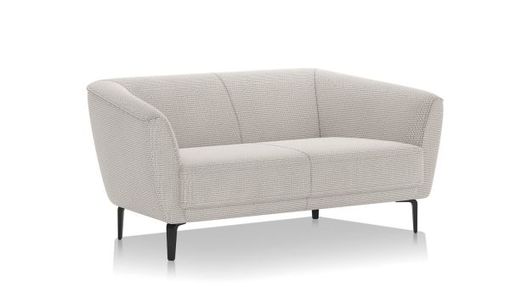 XOOON Brooks, 2-Sitzer - Schwarz/ Anthrazit, Blau, Braun, Grau, Gruen, Orange, Pink, Rot, Taupe, Weiss, Gelb - 2