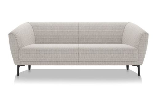 XOOON Brooks, 3-Sitzer - Schwarz/ Anthrazit, Blau, Braun, Grau, Gruen, Orange, Pink, Rot, Taupe, Weiss, Gelb - 1