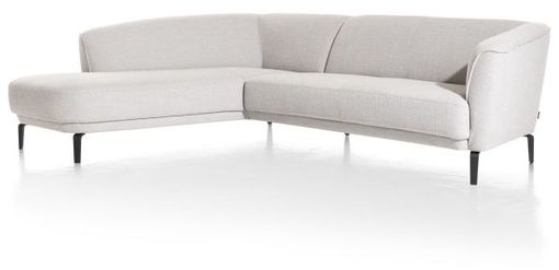 XOOON Brooks, 2.5-Sitzer Armlehne rechts - Schwarz/ Anthrazit, Blau, Braun, Grau, Gruen, Orange, Pink, Rot, Taupe, Weiss, Gelb - 6