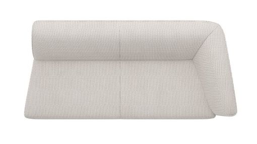 XOOON Brooks, 3-Sitzer Armlehne rechts - Schwarz/ Anthrazit, Blau, Braun, Grau, Gruen, Orange, Pink, Rot, Taupe, Weiss, Gelb - 2