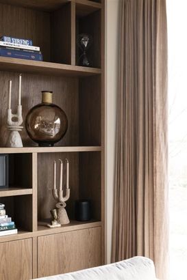 XOOON June Kerzenhalter H32cm - Weiss, Taupe - 8