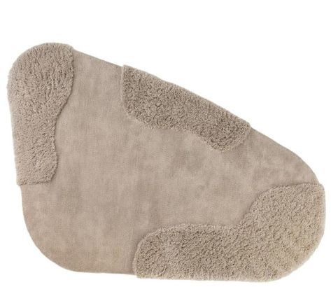 XOOON Brooks Teppich 190x290cm - Weiss, Taupe - 1