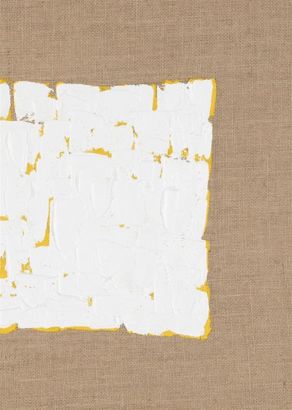 XOOON Finn Bild 70x70cm - Weiss, Gelb, Taupe - 3