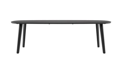XOOON Odda, Tisch 260 x 110 cm - Oval - Holz Fuss - Schwarz - 1