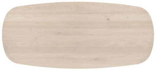 XOOON Niora, Tisch 210 x 110 cm - Oval - Metall Fuss - Beige - 2