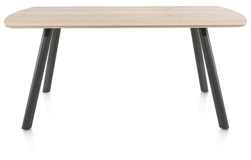 XOOON Niora, Tisch 180 x 100 cm - rechteckig - Metall Fuss -  - 1