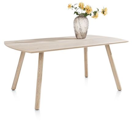 XOOON Niora, Tisch 180 x 100 cm - rechteckig - Holz Fuss -  - 3