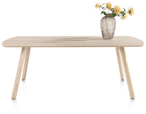 XOOON Niora, Tisch 210 x 100 cm - rechteckig - Holz Fuss -  - 3