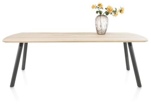 XOOON Niora, Tisch 240 x 100 cm - rechteckig - Metall Fuss -  - 3