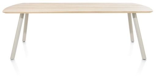 XOOON Niora, Tisch 240 x 100 cm - rechteckig - Metall Fuss -  - 1