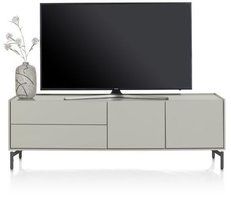 XOOON Noon, Lowboard 170 cm - 2-Tueren + 2-Laden - komplet silk grey -  - 1