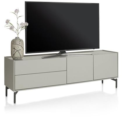 XOOON Noon, Lowboard 170 cm - 2-Tueren + 2-Laden - komplet silk grey -  - 3