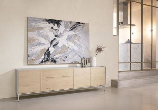 XOOON Niora, Sideboard 240 cm - 3-Tueren + 2-Laden -  - 4