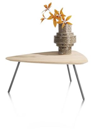 XOOON Niora, Couchtisch 85 x 77 cm - Furnier Eiche - Beige - 3