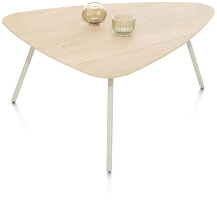 XOOON Niora, Couchtisch 85 x 77 cm - Furnier Eiche -  - 3