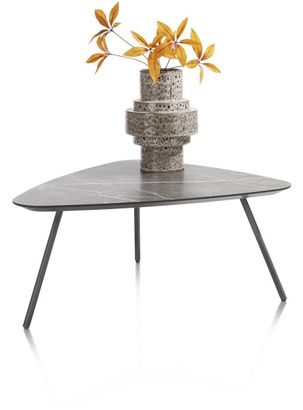 XOOON Niora, Couchtisch 85 x 77 cm - Primo Laminato Marble light grey -  - 3