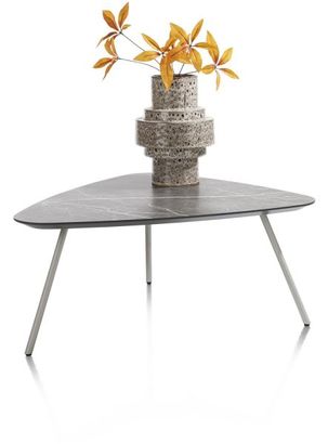 XOOON Niora, Couchtisch 85 x 77 cm - Primo Laminato Marble light grey -  - 2