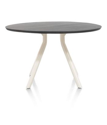 XOOON Arvada, Tisch 125 cm. - rund - zentralem Fuß Nebbia - Schwarz - 1