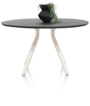 XOOON Arvada, Tisch 140 cm. - rund - zentralem Fuß Nebbia - Schwarz - 3