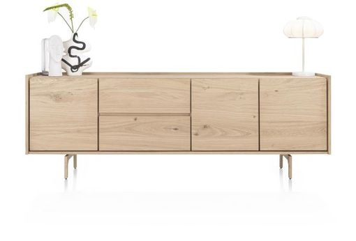 XOOON Valgard, Sideboard 230 cm - 3-Türen + 2-Laden -  - 1