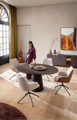 XOOON Trenton, Sideboard 210 cm. - 2 türen + 3 schubladen + 2 nischen -  - 9