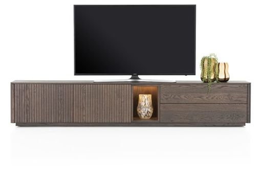 XOOON Trenton, Lowboard 240 cm - 2-Türen + 2-Laden + 1-Nische -  - 3