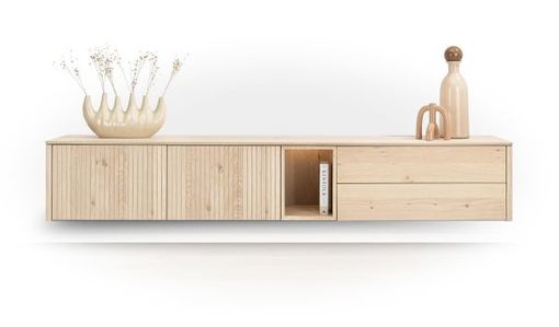 XOOON Trenton, Lowboard 240 cm - 2-Türen + 2-Laden + 1-Nische -  - 2