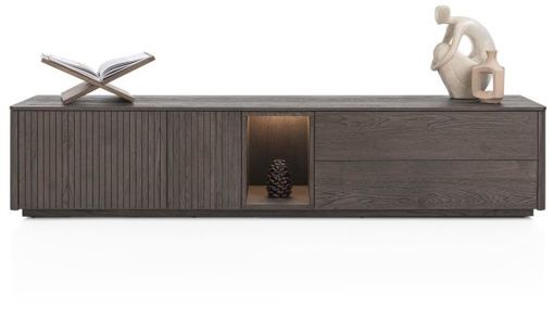 XOOON Trenton, Lowboard 210 cm - 2-Türen + 2-Laden + 1-Nische -  - 3