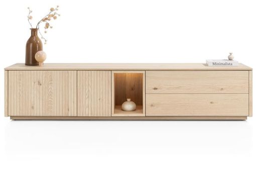 XOOON Trenton, Lowboard 210 cm - 2-Türen + 2-Laden + 1-Nische -  - 3