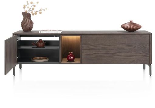 XOOON Trenton, Lowboard 180 cm - 1-Tür + 2-Laden + 1-Nische -  - 5