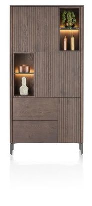 XOOON Trenton, Schrank 95 cm - 3-Türen + 2-Laden + 4-Nischen -  - 1