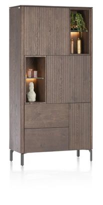 XOOON Trenton, Schrank 95 cm - 3-Türen + 2-Laden + 4-Nischen -  - 2