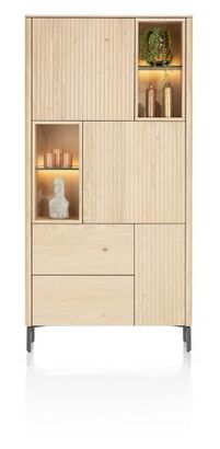 XOOON Trenton, Schrank 95 cm - 3-Türen + 2-Laden + 4-Nischen -  - 1