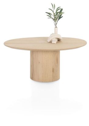 XOOON Trenton, Couchtisch 80 x 51 cm - Beige, Braun - 1