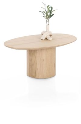 XOOON Trenton, Couchtisch 80 x 51 cm - Beige, Braun - 3