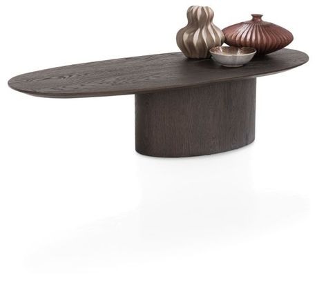 XOOON Trenton, Couchtisch 120 x 50 cm - Braun - 2